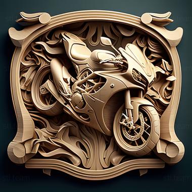 3D модель Ducati 999 (STL)